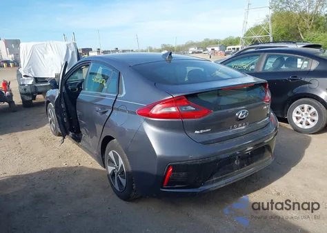 2017 Hyundai Ioniq Hybrid Sel из США, поврежденный, VIN KMHC75LC5HU035029